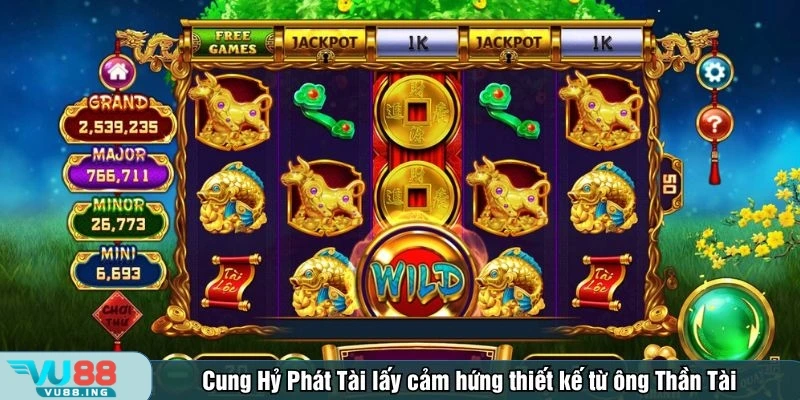 Cung Hỷ Phát Tài là trò chơi nổi bật với đồ hoạ đẹp