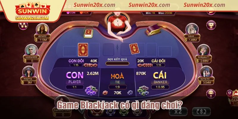 Blackjack mang đến sự linh hoạt với nhiều tùy chọn