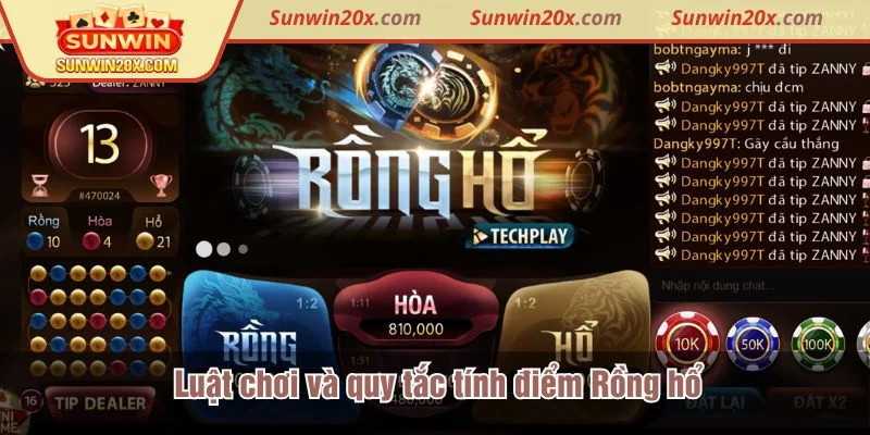Chơi Rồng hổ không cần tính toán phức tạp như các game bài khác