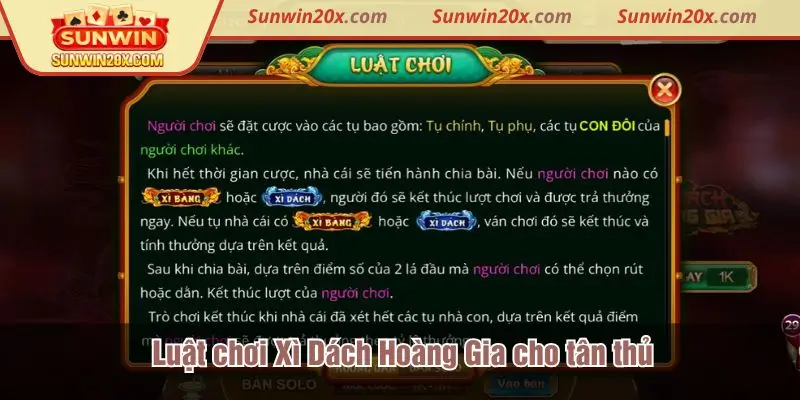 Giới thiệu chi tiết luật chơi cho game thủ